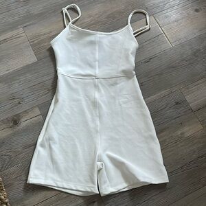white fox romper